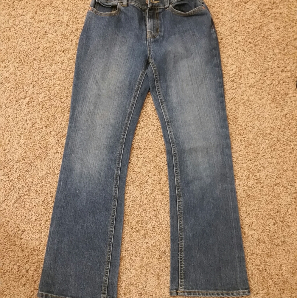 Girls Adjustable Bootcut Jeans